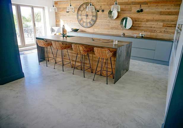 Close-up of waterproofing membrane detail